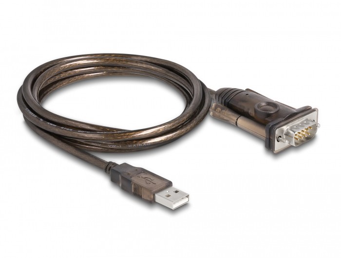 Delock USB 2.0 Adapter [1x USB 2.0 Stecker A - 1x RS232-Stecker]