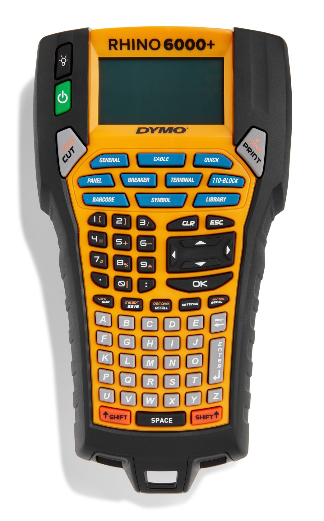 DYMO Rhino 6000+ im stabilen Hartschalenkoffer ABC UK