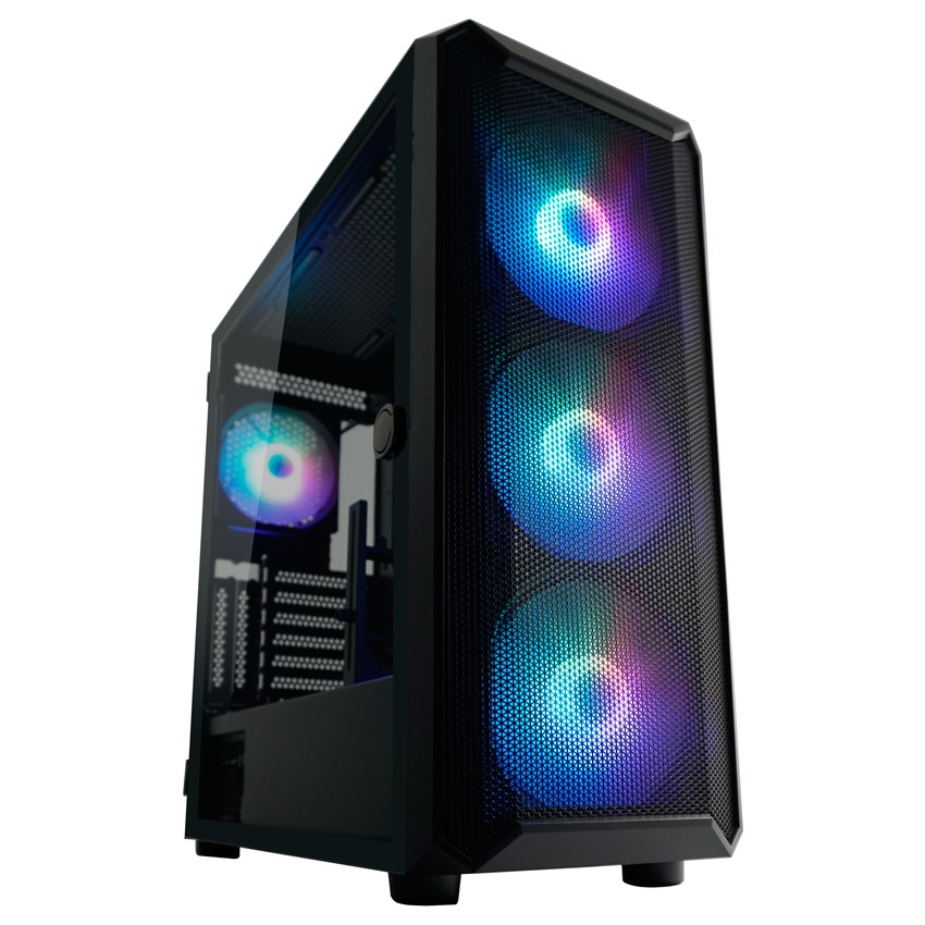LC-Power LC Power Gaming-PC Gehäuse LC-804B-ON Midi-Tower schwarz