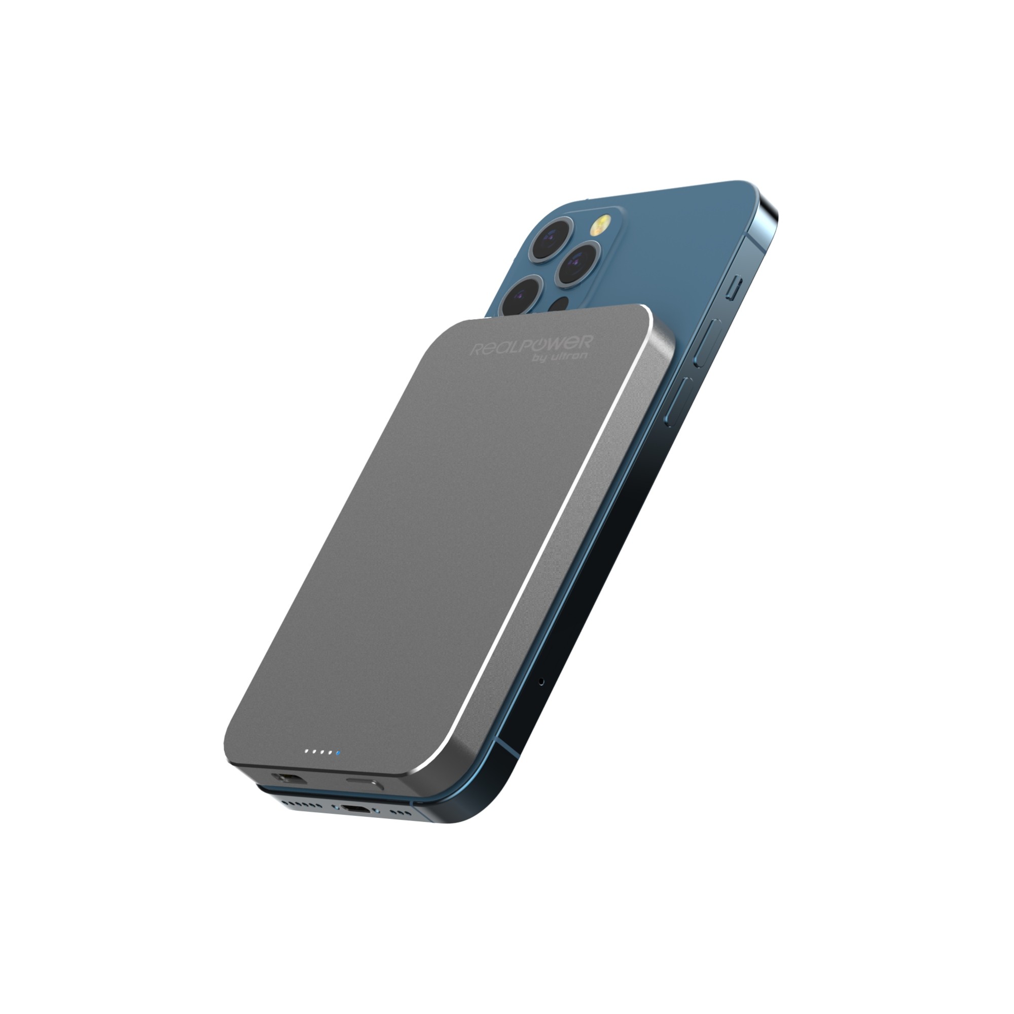 RealPower PB-5000 Mag Lithium Polymer (LiPo) 5000 mAh Wireless