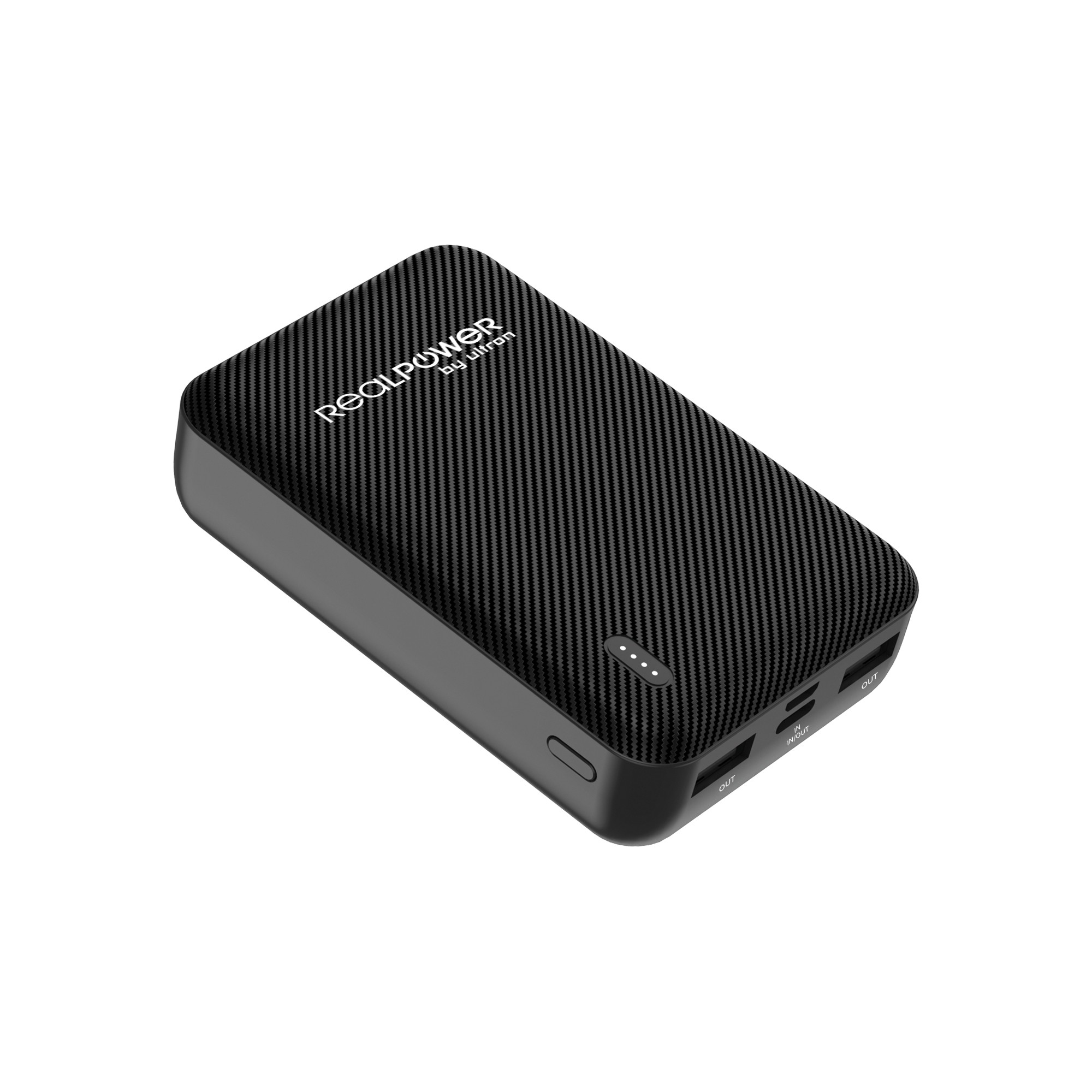 RealPower PB-10000 SE Lithium Polymer (LiPo) 10000 mAh Black -