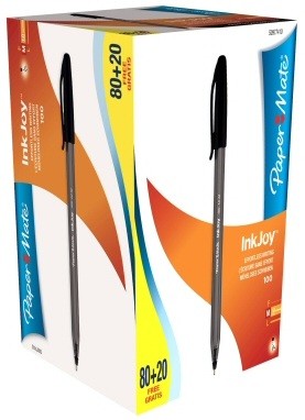 Papermate Inkjoy 100 Nero Penna a sfera Medio 100 pz - Papermate