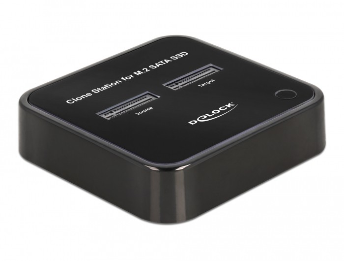 Delock 64178 USB-C Festplatten-Dockingstation mit Clone-Funktion