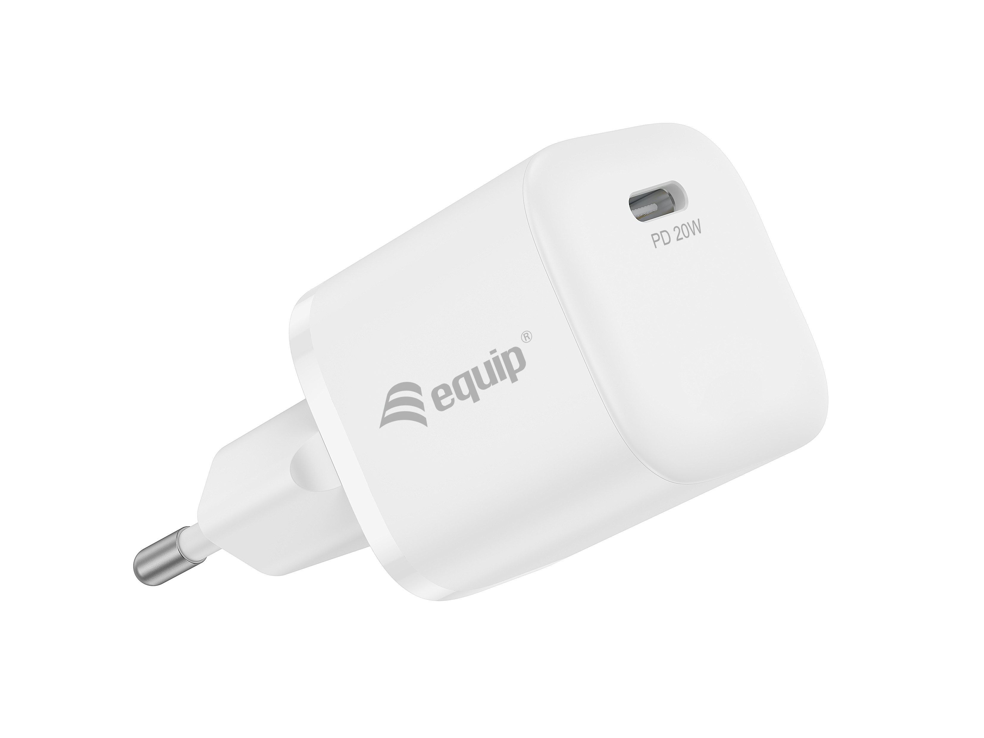Equip 1-Port 20W USB-C PD Charger, 25pcs/pack - Equip 1-Port 20W USB-