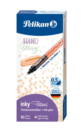 Pelikan Inky 273 Naranja Bolígrafo 10 pieza(s) - Pelikan Inky 273,
