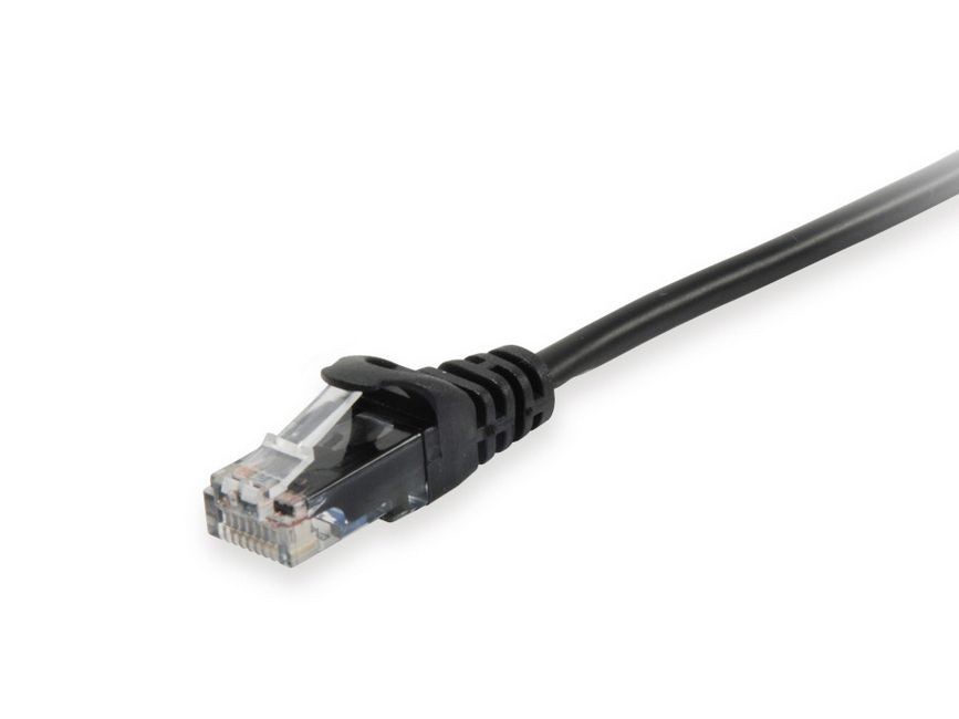 Equip Cat.6A U/UTP Patch Cable, 20m, Black - Equip Cat.6A U/UTP Patch