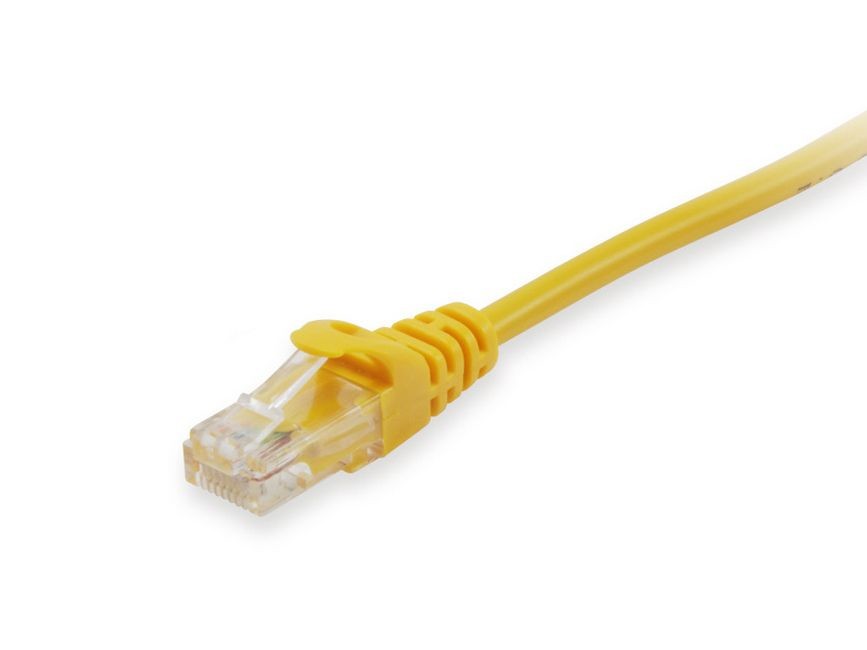 Equip Cat.6A U/UTP Patch Cable, 20m, Yellow - Equip Cat.6A U/UTP