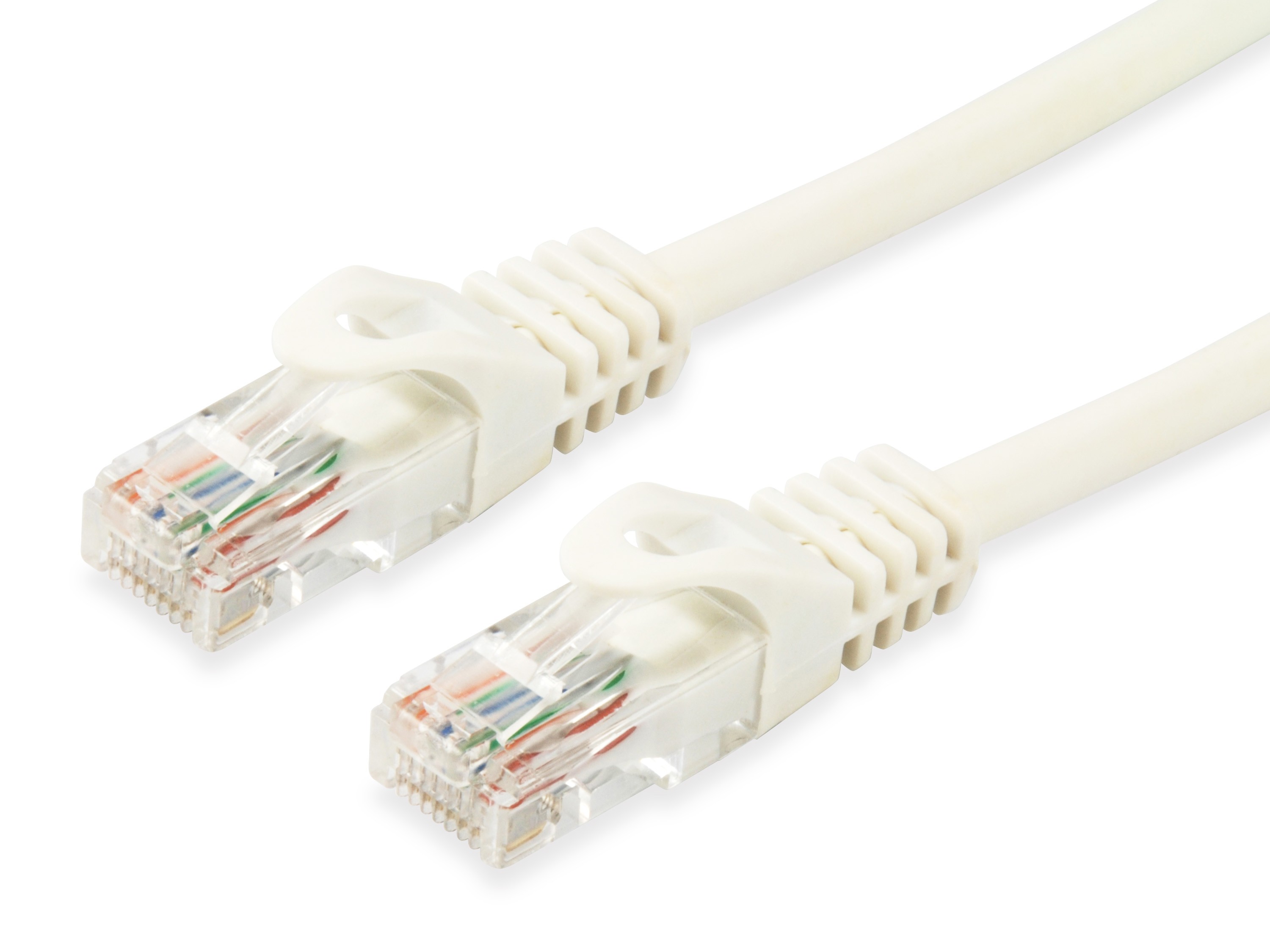 Equip Cat.6A U/UTP Patch Cable, 20m, White - Equip Cat.6A U/UTP Patch