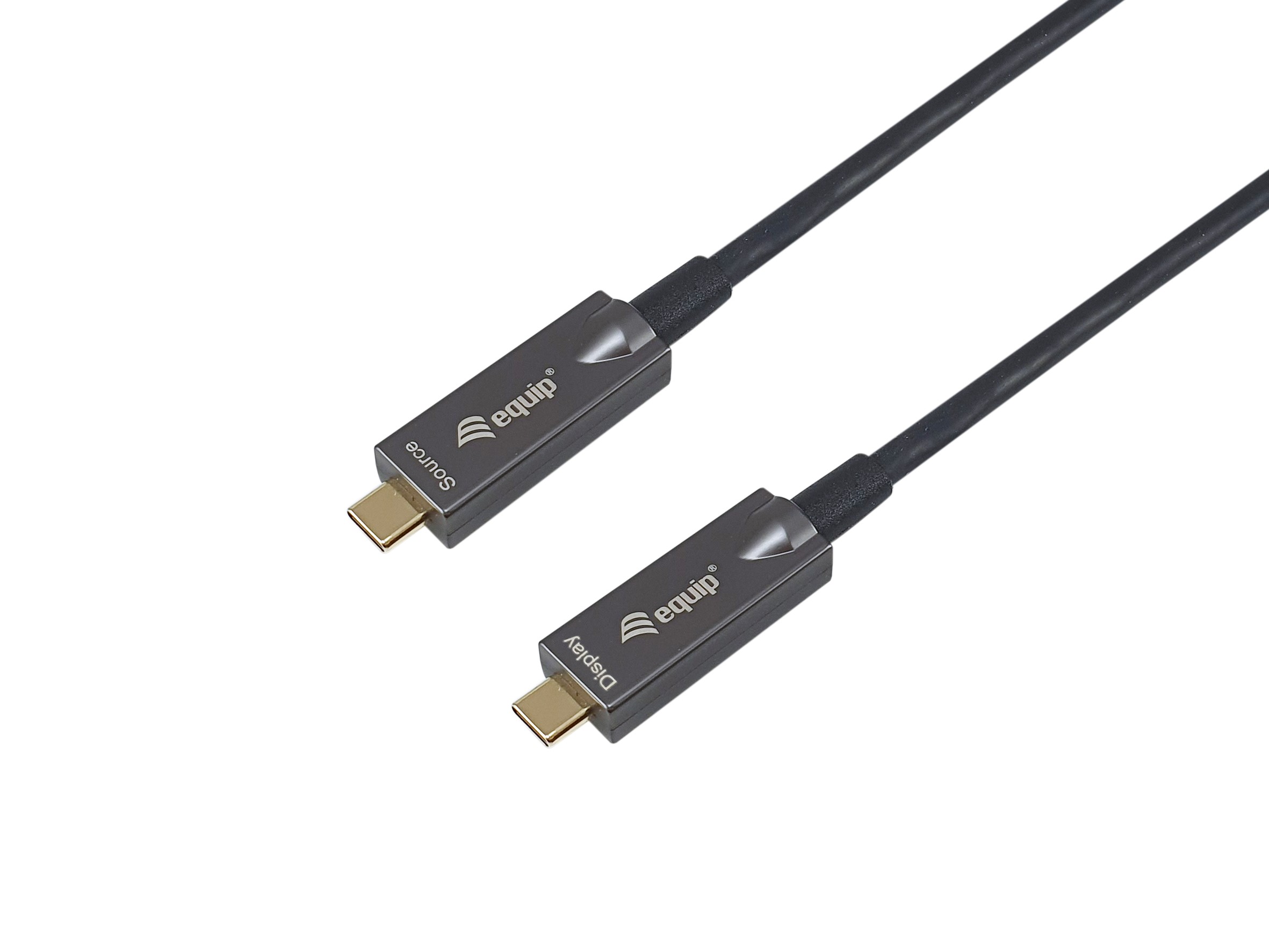 Equip USB-C to C Active Optical Cable, M/M, 5.0m, PD 60W, 4K/60Hz,
