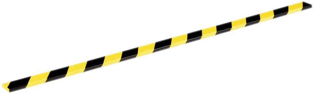 Durable 1107130 Schutzprofil black, yellow(L x B x H) 1000 x 40 x 10mm