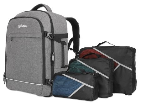 MANHATTAN NB Rucksack Rome bis 17,3" anthrazit