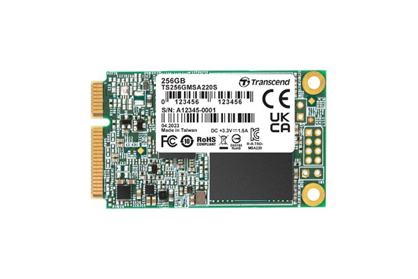 Transcend 220S 256 GB mSATA Serial ATA III 3D NAND - Transcend 220S,
