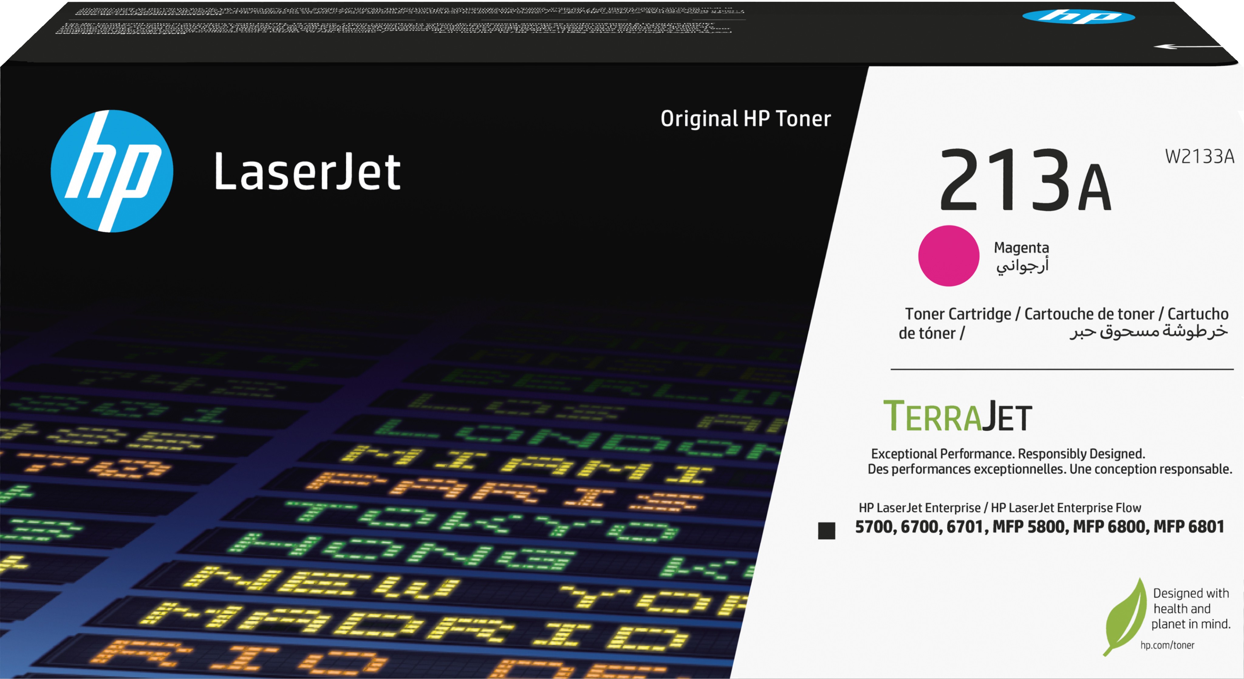 HP 213A Magenta Original LaserJet Toner Cartridge - HP 213A Magenta