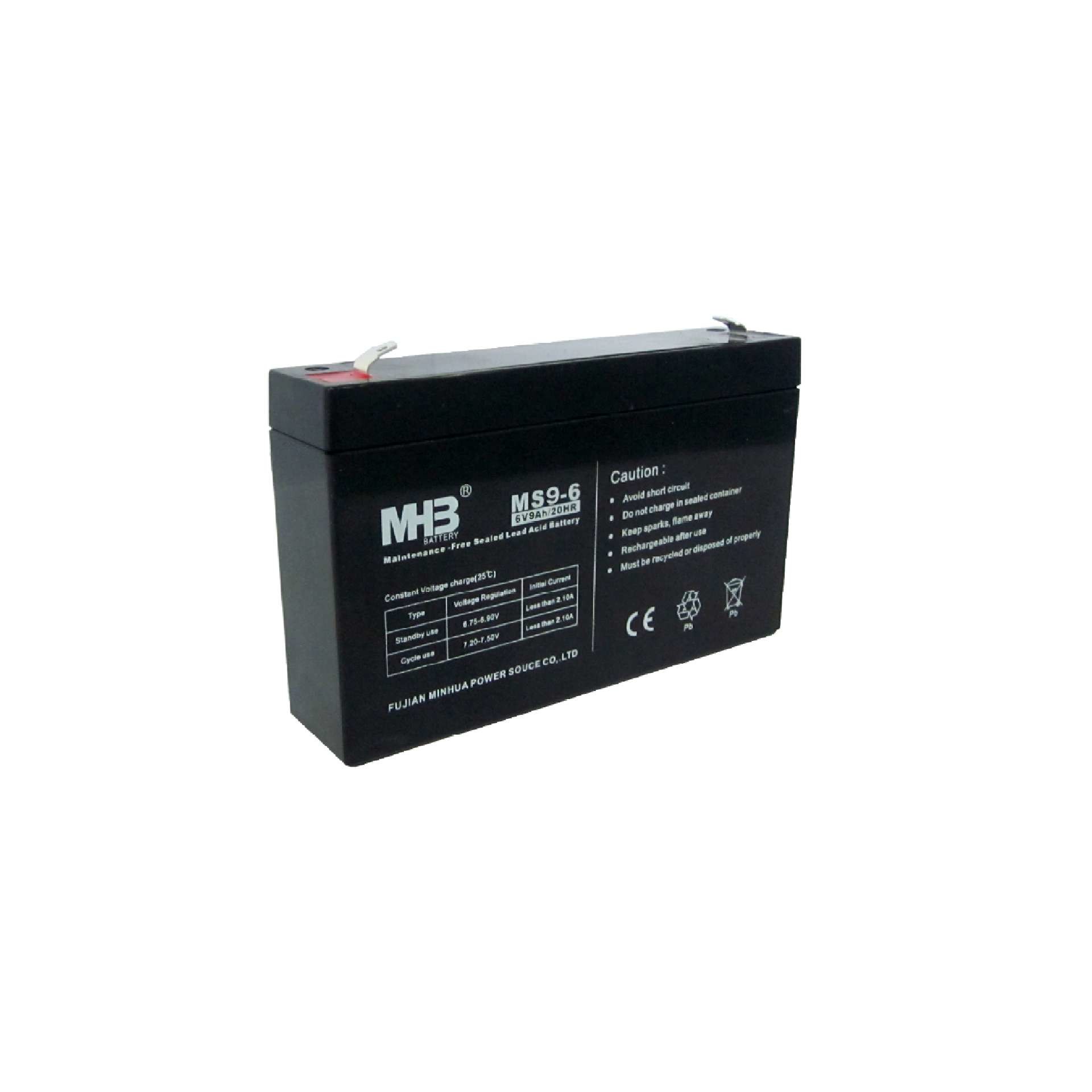 PowerWalker MHB MS9-6 Sealed Lead Acid (VRLA) 6 V 9 Ah - PowerWalker