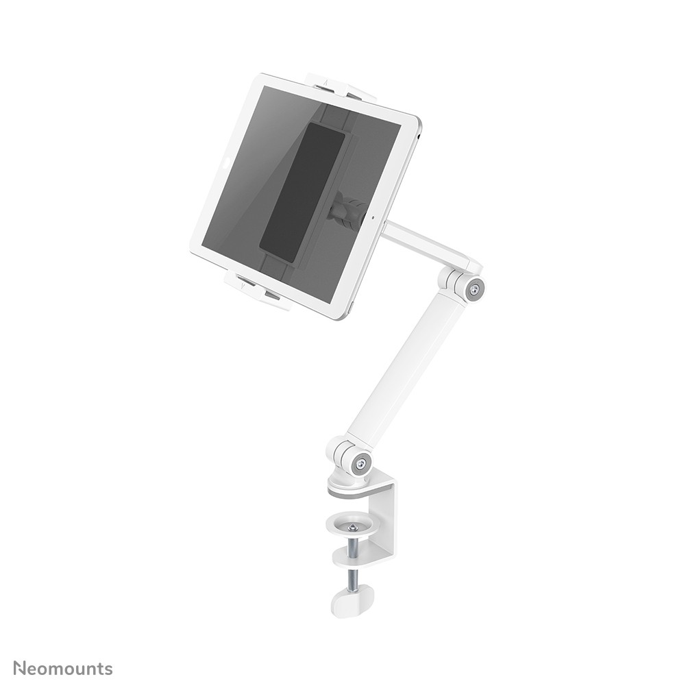 Neomounts DS15-545WH1 Morsetto da tavolo porta tablet 4.7-12.9" -