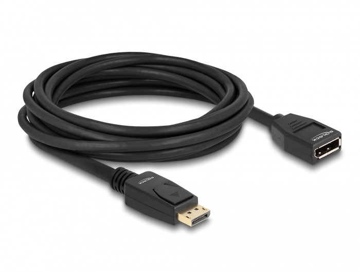DeLOCK DisplayPort 1.2 extension cable 4K 60 Hz 5 m - DeLOCK
