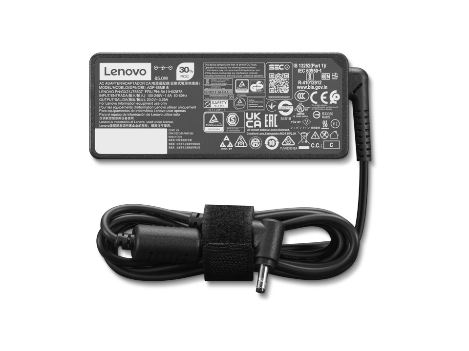 Lenovo 4X21K07722 adaptateur de puissance & onduleur Intérieure 65 W