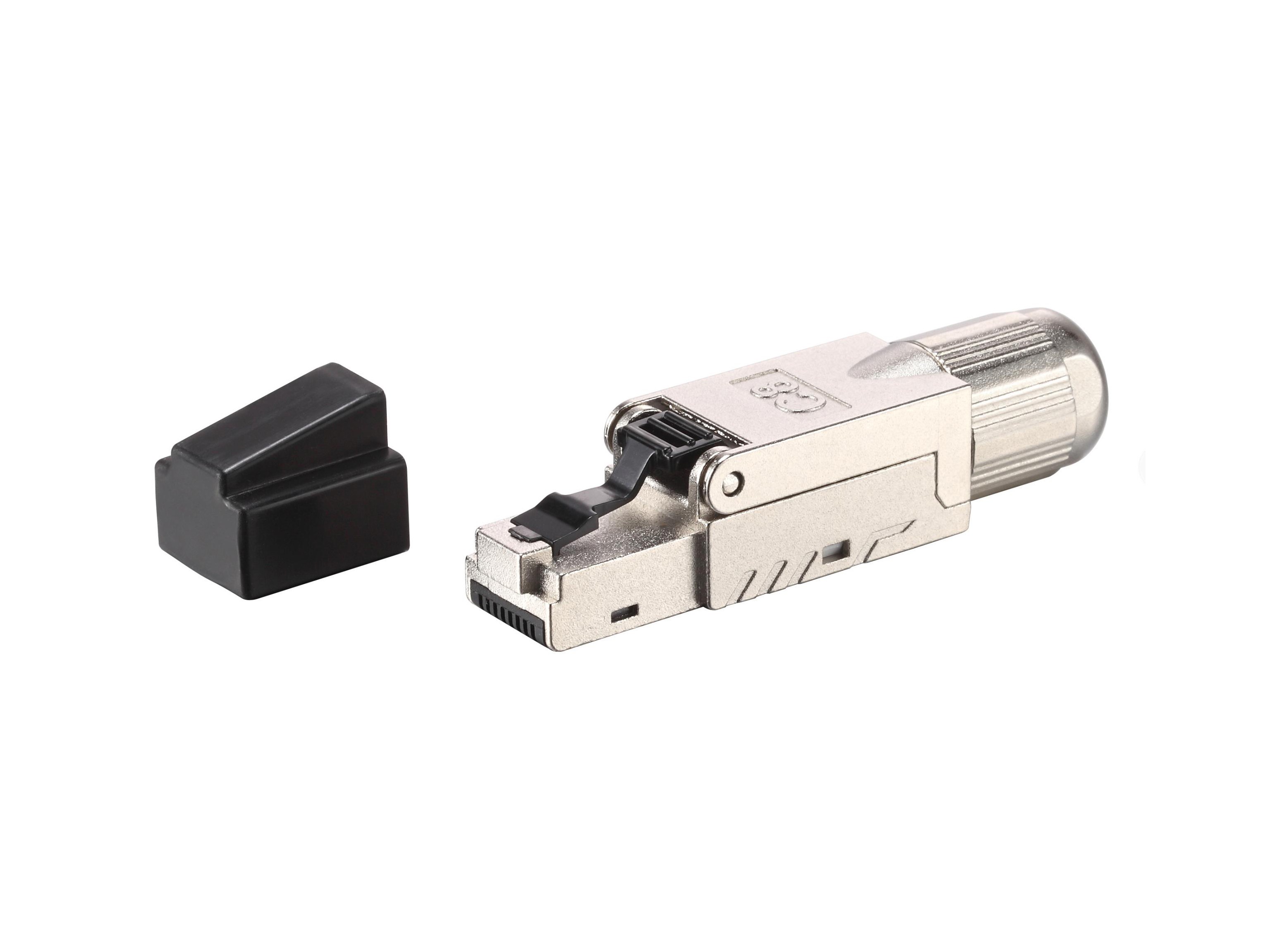 Equip Cat 8.1 Tool-free RJ45 Plug, 5pcs/set - Equip Cat 8.1 Tool-free