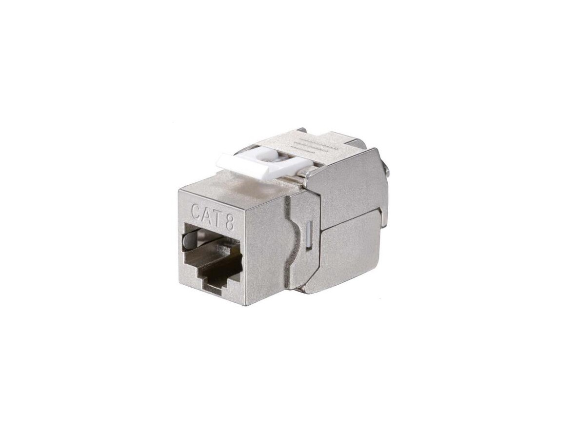 Equip Cat 8.1 Shielded Keystone Jack Toolfree, 8pcs/pack - Equip Cat