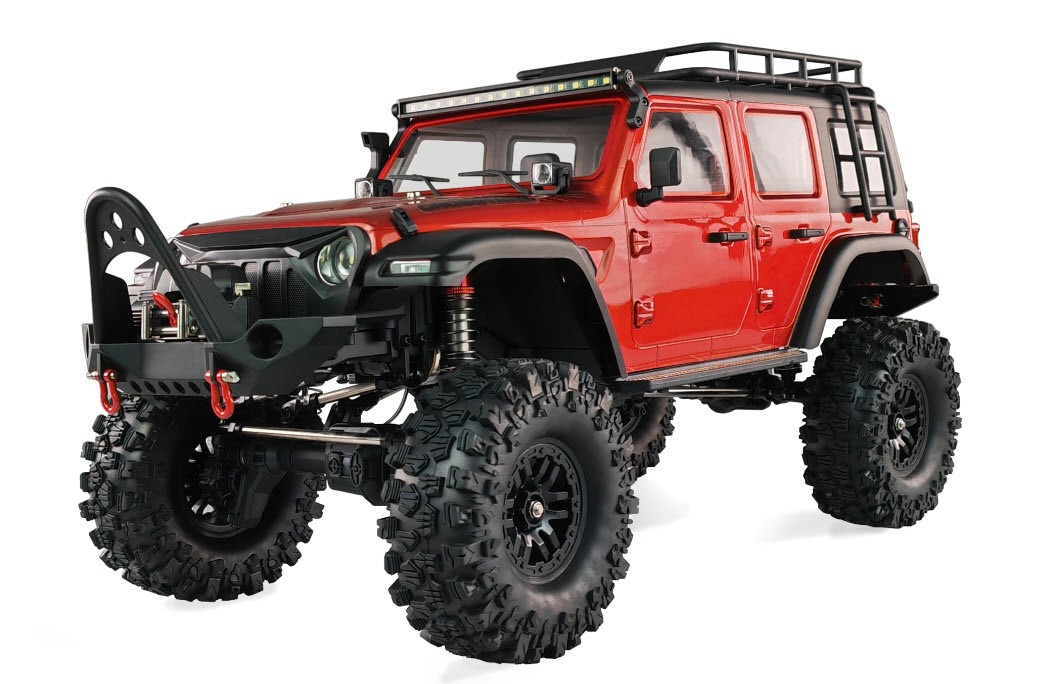 Amewi AMXRock Crosstrail Crawler 4WD 1:10 ARTR rot-metallic
