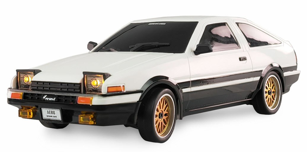 Amewi AE86 Sprinter Trueno Scale Drift Weiß Brushed 1:18 RC