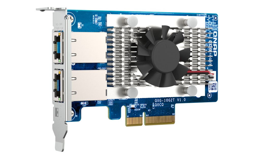 QNAP QXG-10G2T scheda di rete e adattatore Interno Ethernet 10000