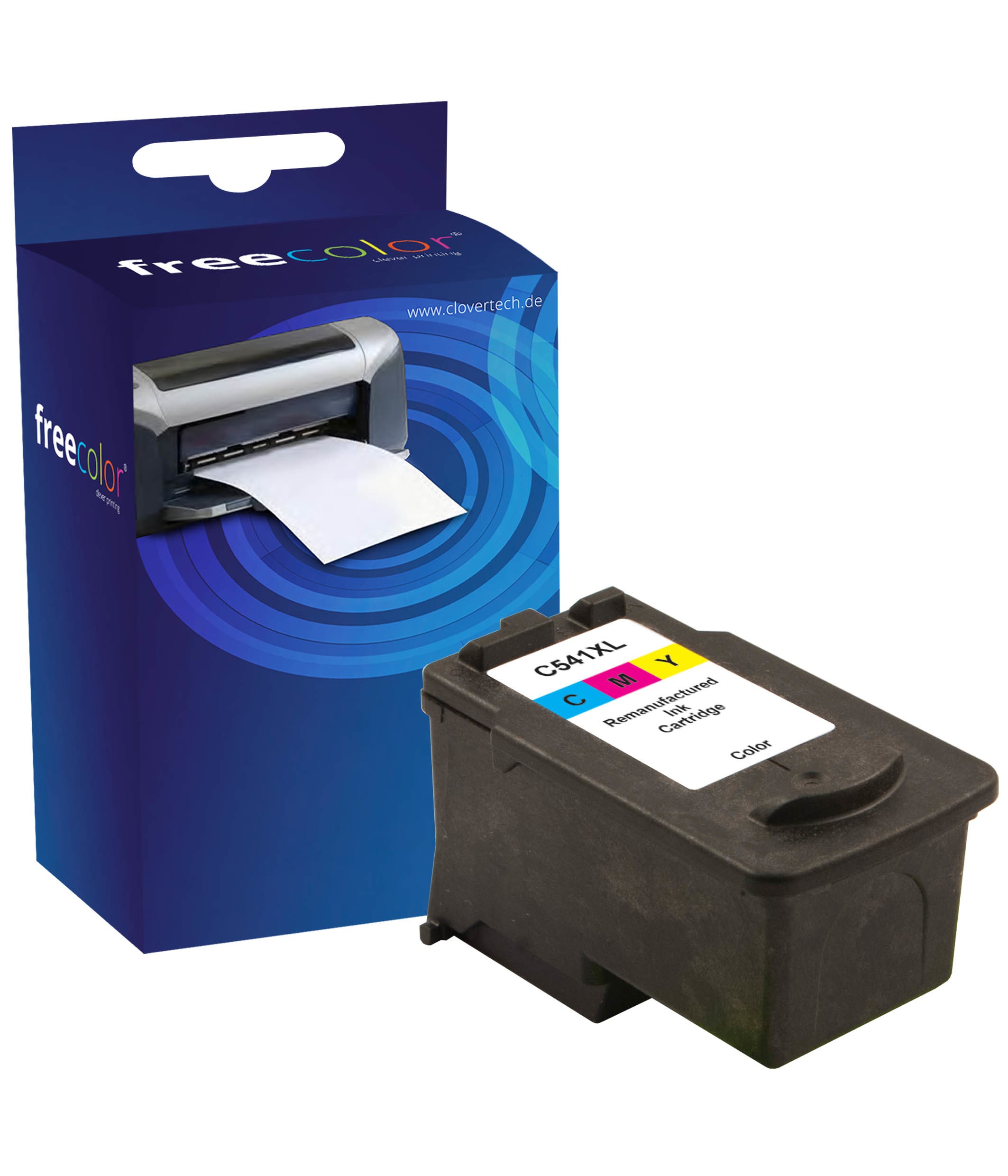 Freecolor CACL541-XL-INK-FRC ink cartridge 1 pc(s) Cyan, Magenta,