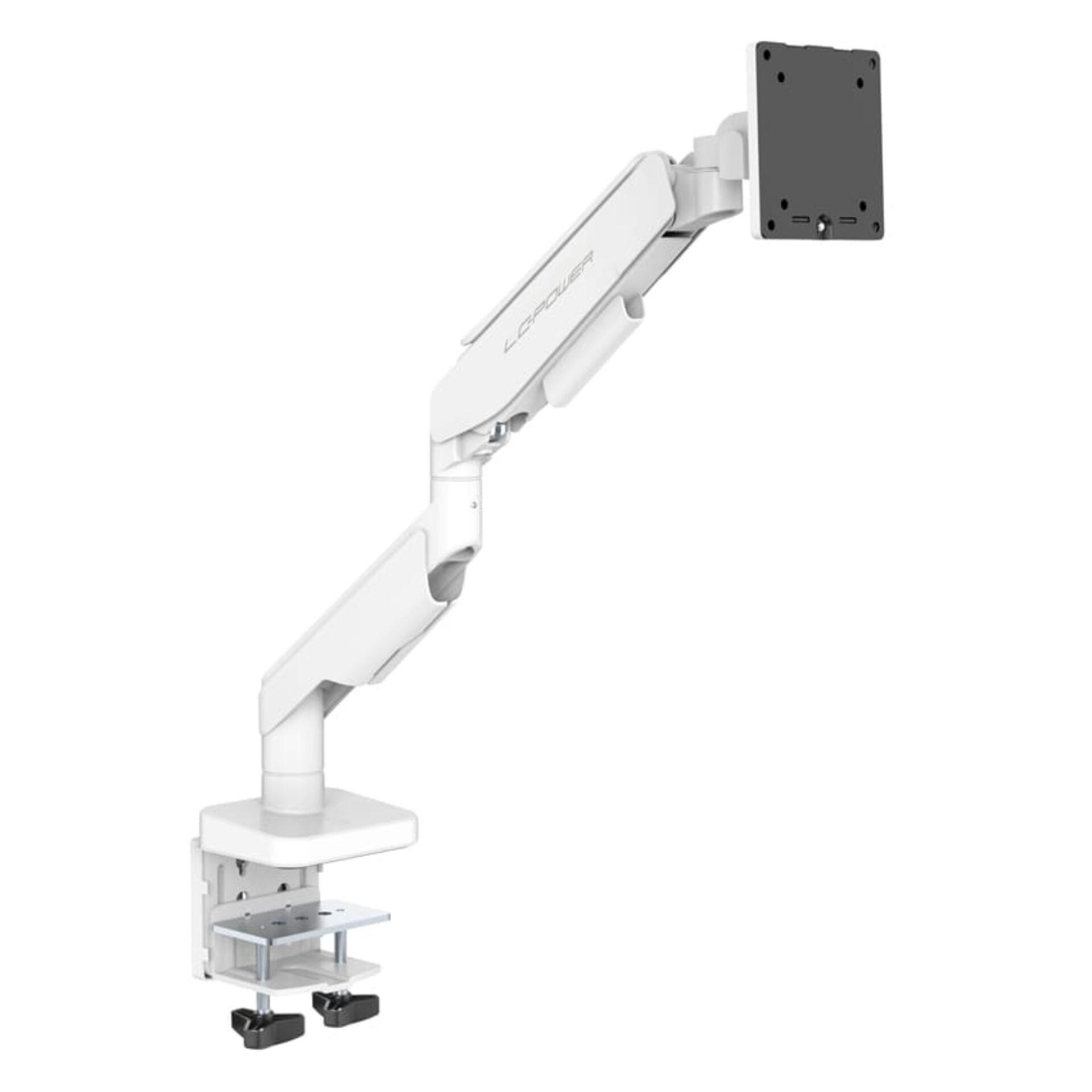LC-Power LC-EQ-A49W monitor mount / stand 124.5 cm (49") Desk White -