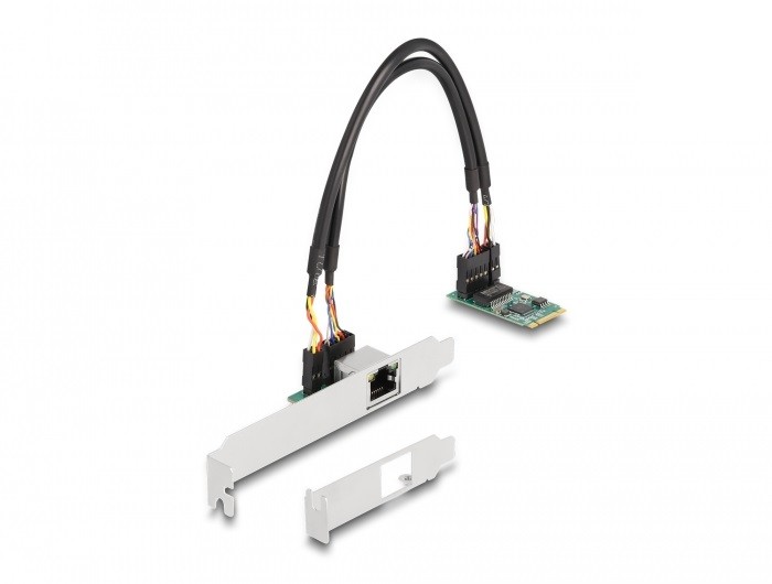 DeLOCK Convertisseur M.2 touche B+M 1 x RJ45 2,5 Gigabit LAN - DeLOCK