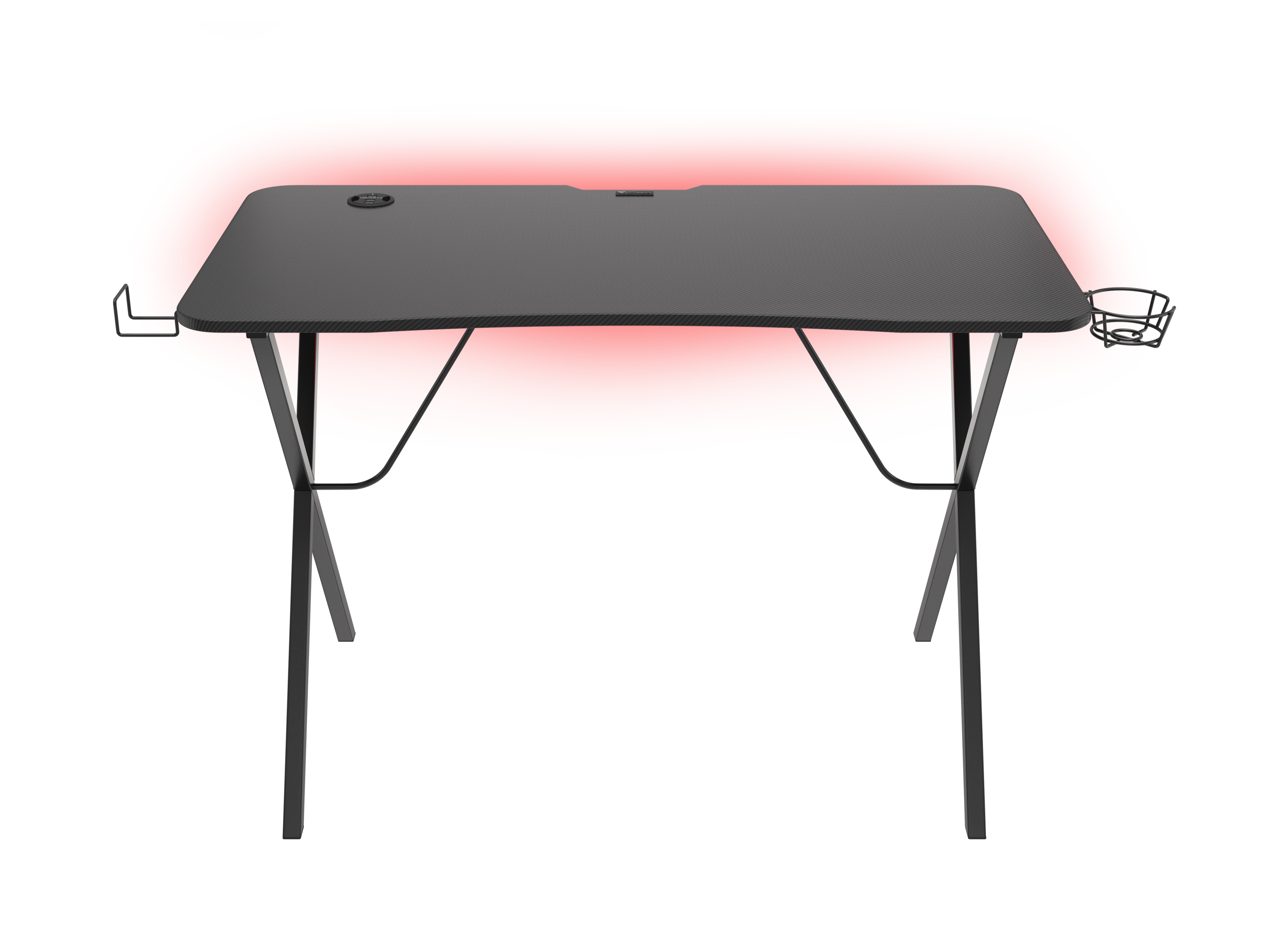 GENESIS Holm 200 RGB Black - GENESIS Holm 200 RGB, Straight,