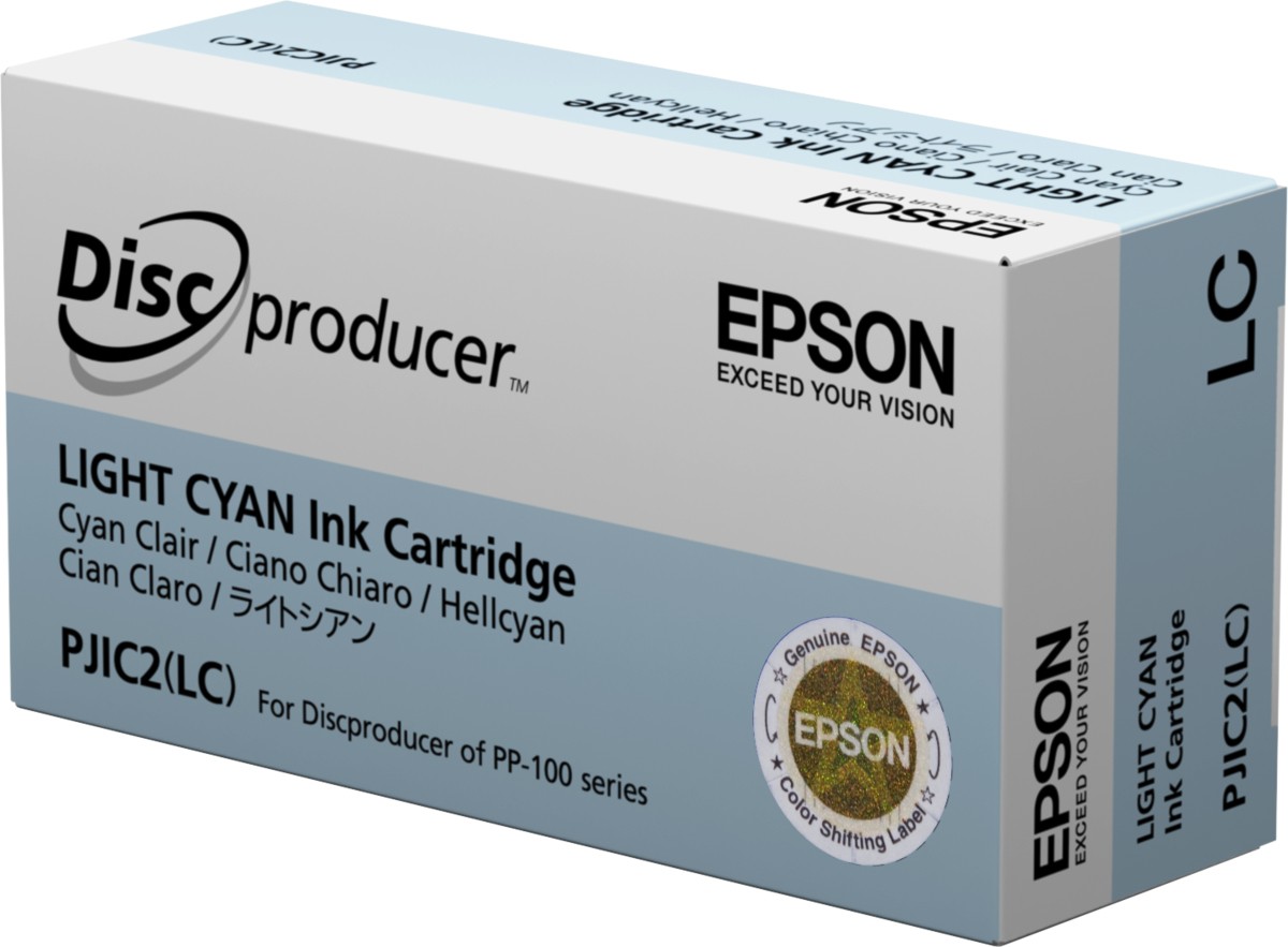 Epson Discproducer Ink PJIC7(LC), Light Cyan... - Epson Discproducer