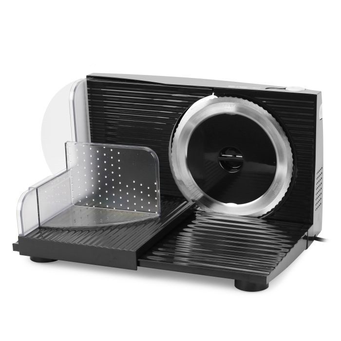 Emerio MS-125000.1 rebanadora Eléctrico 100 W Negro Acero inoxidable