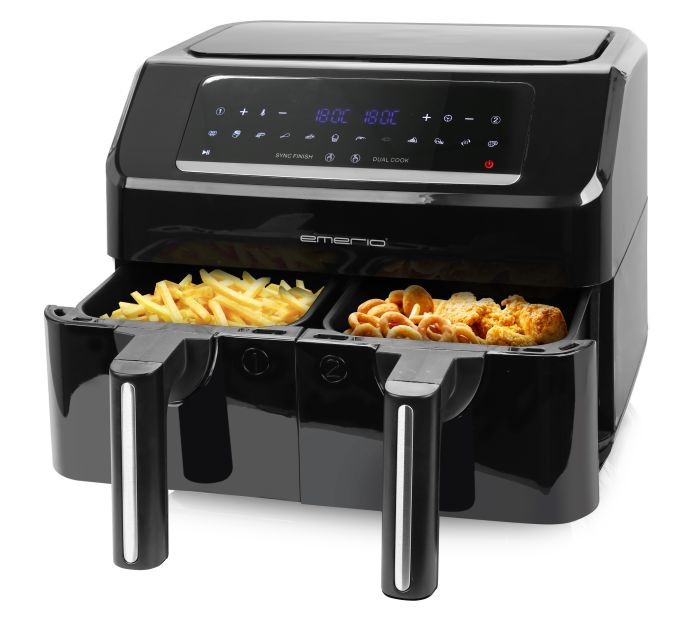 Emerio Smart Fryer AF-130376.1 Doble 7,2 L Independiente 2400 W