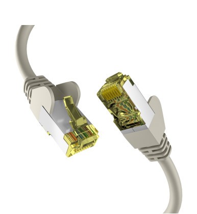 EFB CAT6a GRAU 25m Patchkabel S/FTP PIMF