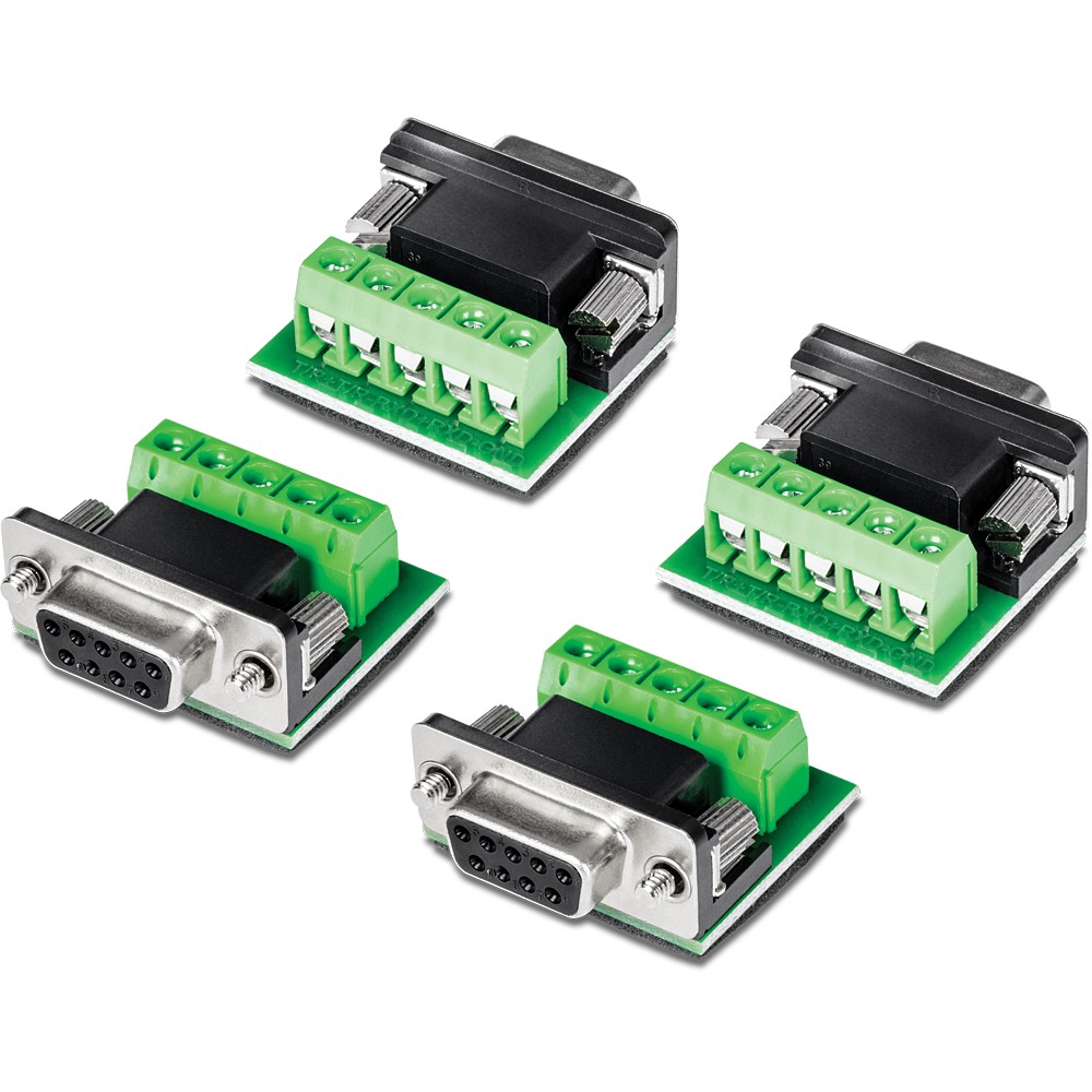 Trendnet TI-S400 cable gender changer Green, Grey - Trendnet TI-S400,