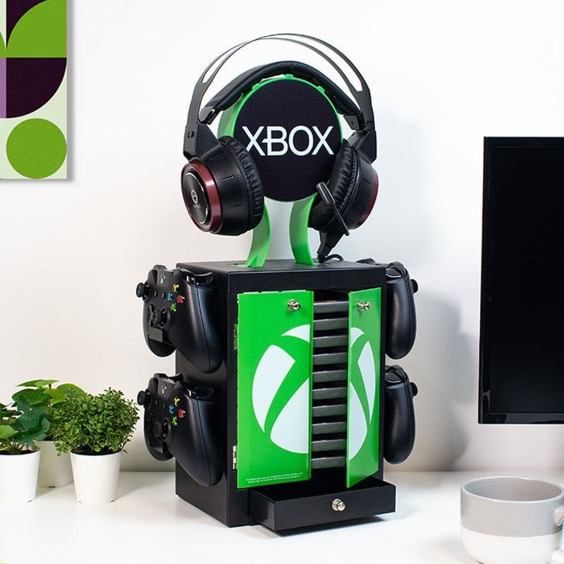 Numskull Games Official Xbox Gaming Locker Support de disque de jeu -