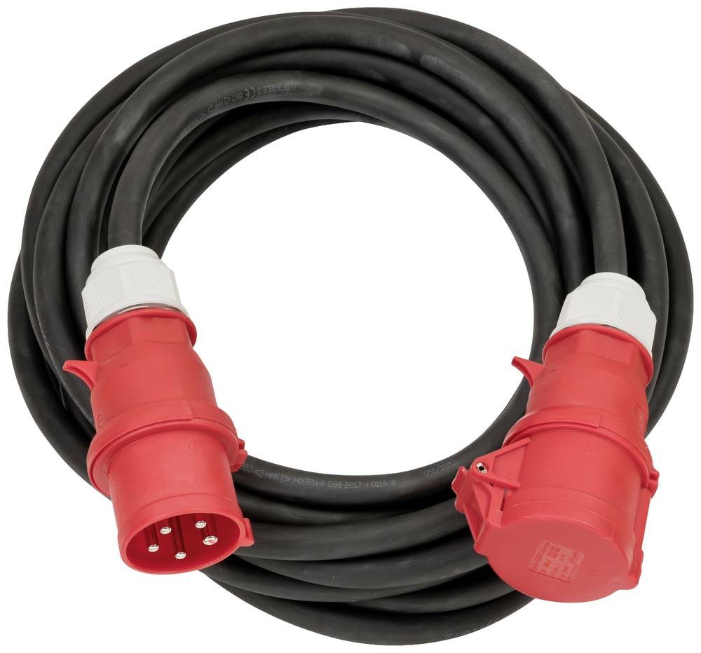 Brennenstuhl 1167320100 Strom extension cable 32 A black 10.00 m