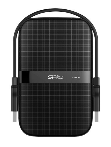 Silicon Power Armor A60 external hard drive 2 GB Black - Silicon