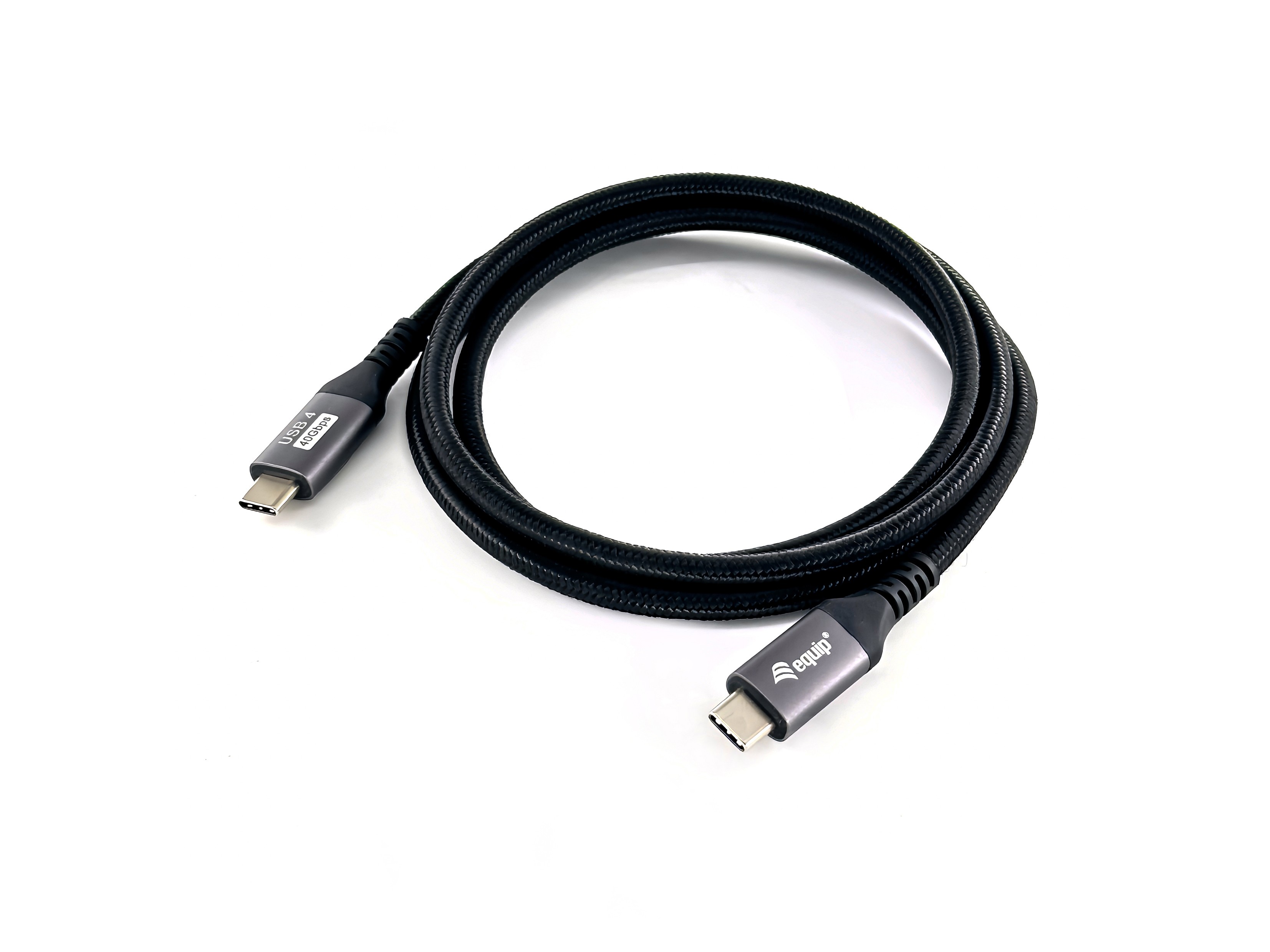 Equip USB 4 Gen 3 C to C Cable, M/M, 2.0m, PD3.1 240W, 8K/60Hz,