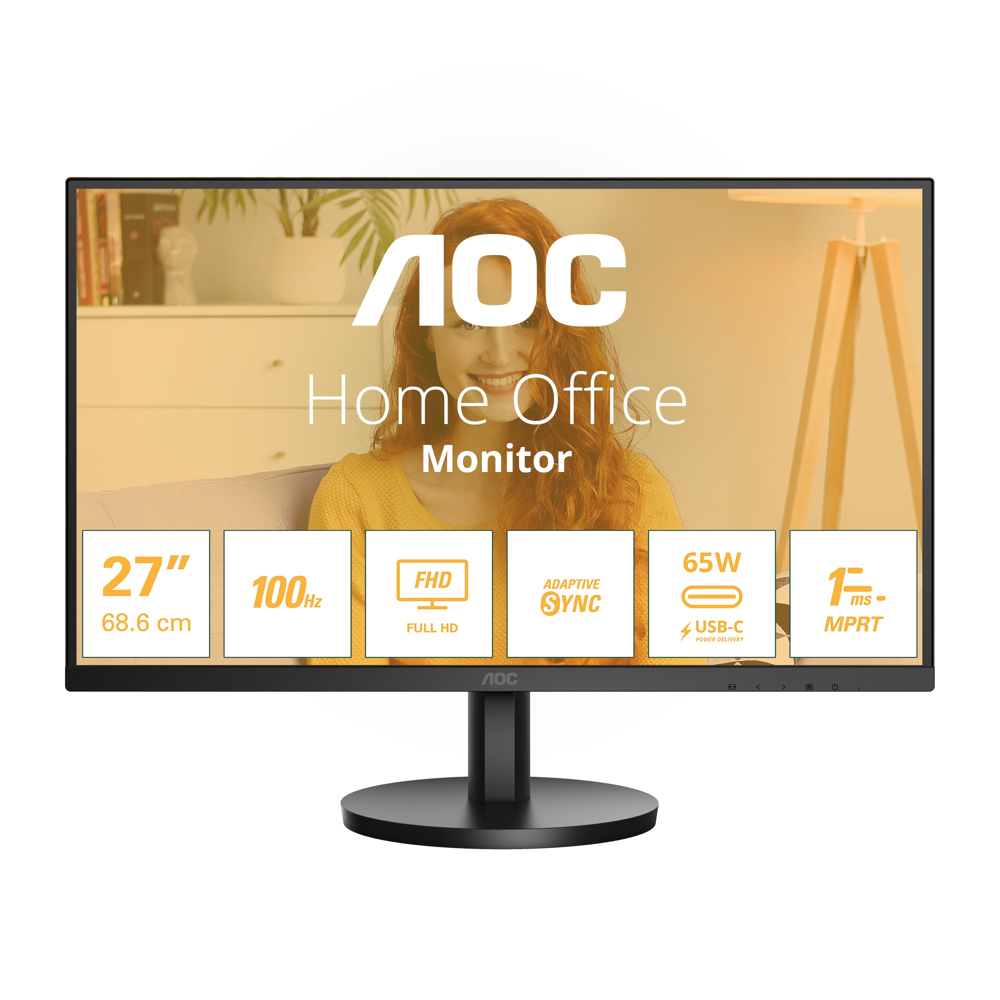 AOC 27B3CA2 computer monitor 68.6 cm (27") 1920 x 1080 pixels Full HD