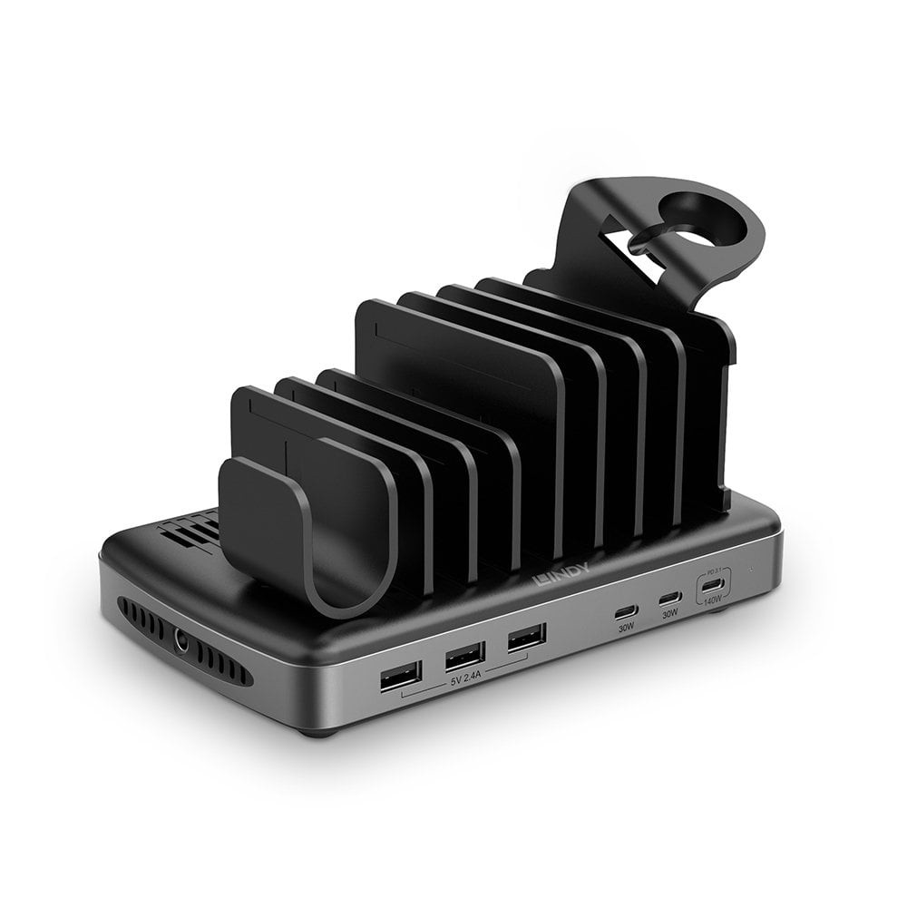 Lindy Station de Charge USB 6 ports, 160W - Lindy Station de Charge
