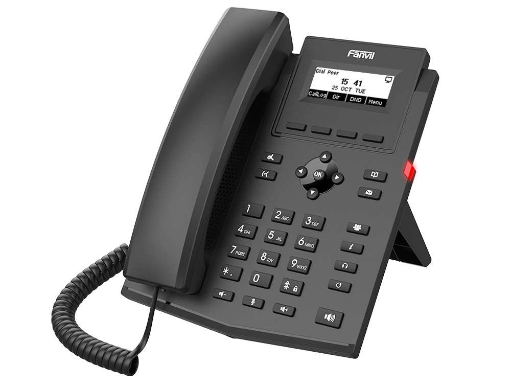 Fanvil X301G IP phone Black 2 lines LCD - Fanvil X301G, IP Phone,