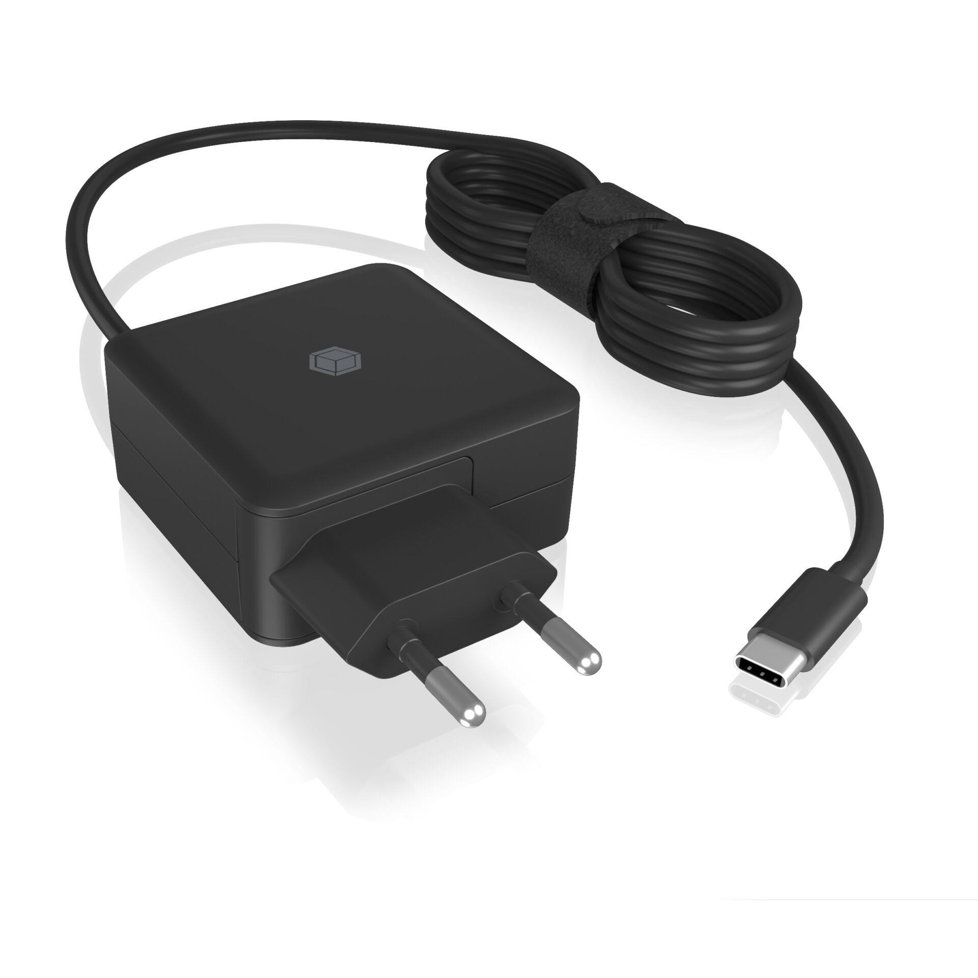 ICY BOX IB-PS111-PD Universal Black AC Indoor - ICY BOX IB-PS111-PD,