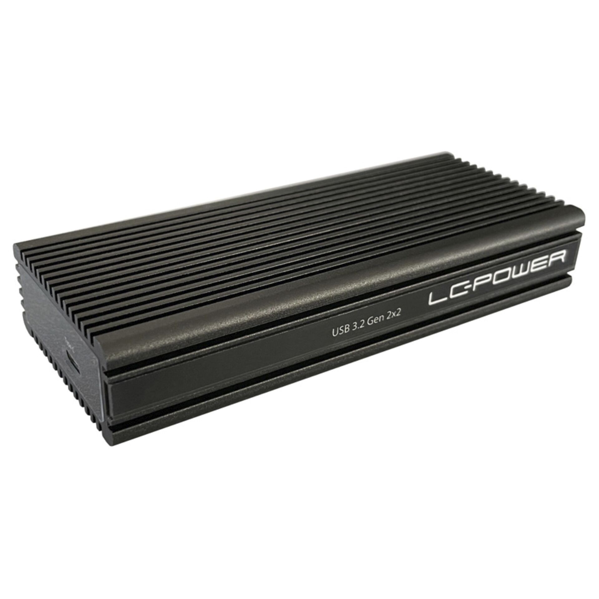 LC-Power LC-M2-C-NVME-2X2-RAID storage drive enclosure SSD enclosure