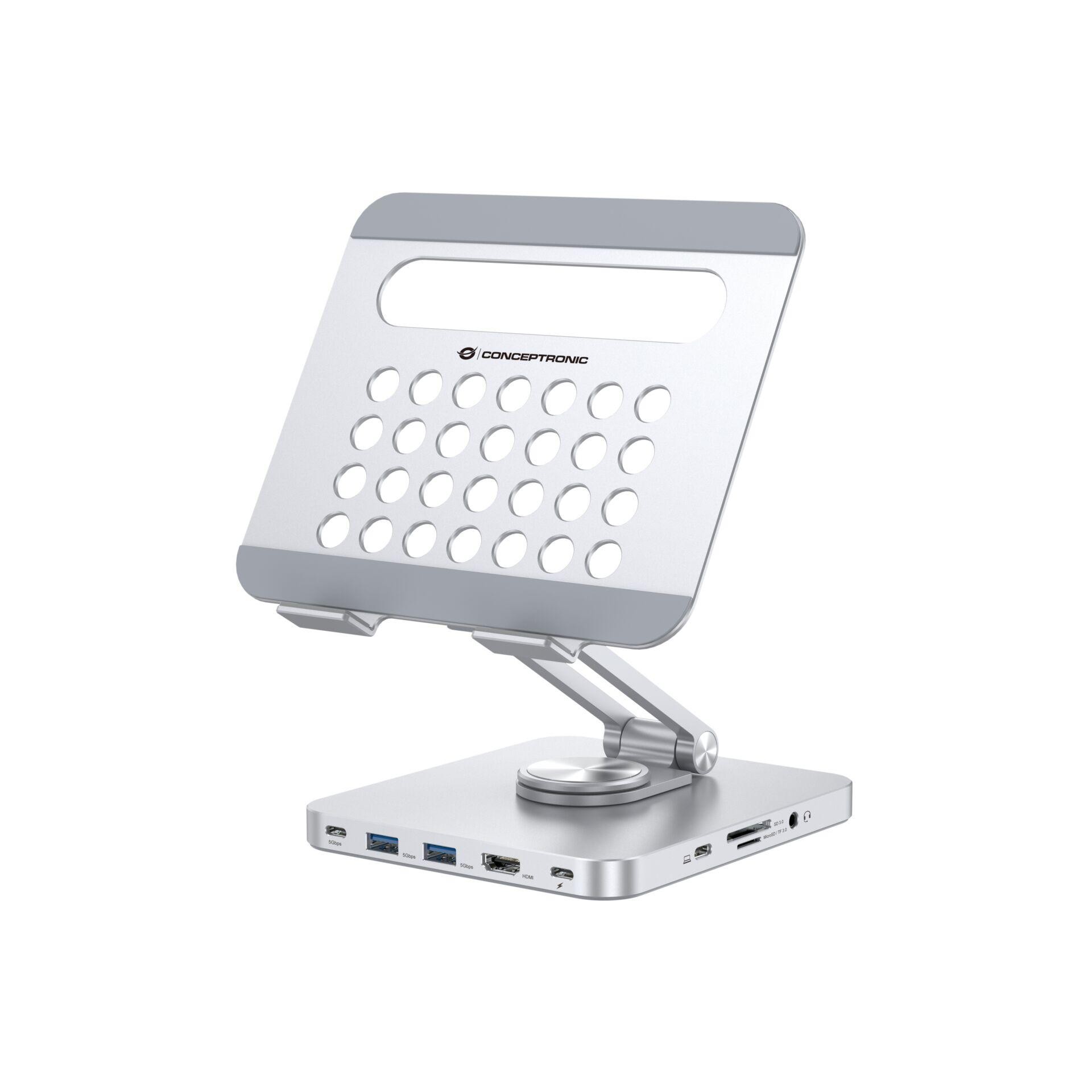 Conceptronic DONN26G - Conceptronic DONN26G, Silver, Tablet,