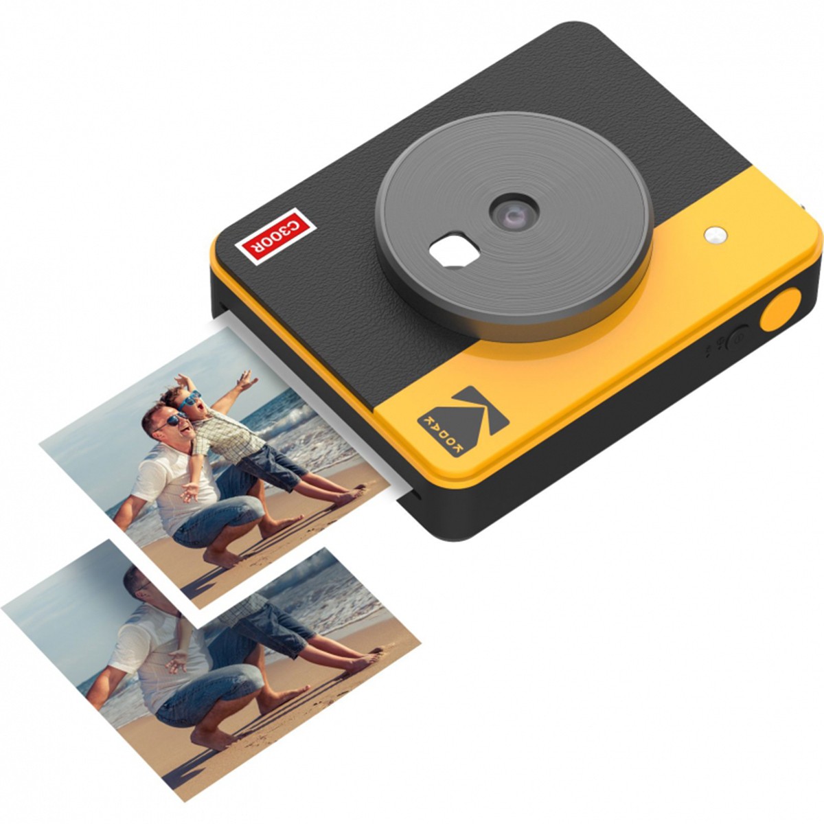 Kodak Mini Shot Combo 3 Retro 76.2 x 76.2 mm CMOS Yellow - Kodak Mini