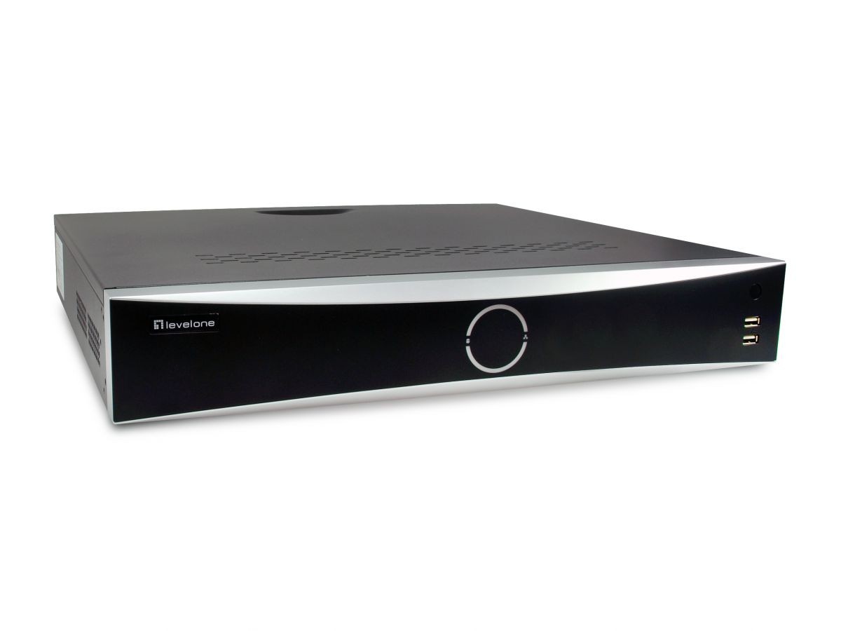 LevelOne Netzwerk Videorekorder 32-Kanal/ 4xHDD/12MP/GEMINI