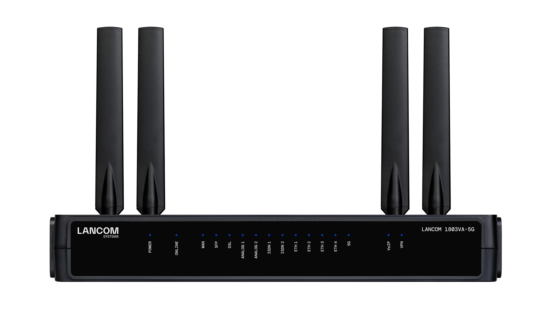LANCOM 1803VA-5G (EU) - LANCOM 1803VA-5G (EU), Black, 1 fan(s),