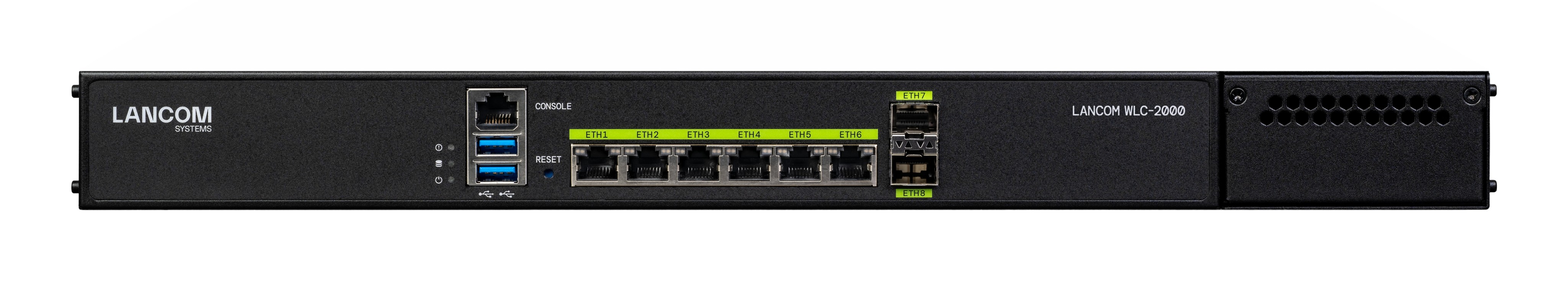 LANCOM WLC-2000 - LANCOM WLC-2000, Black, 19U, Metal, Rack mounting,