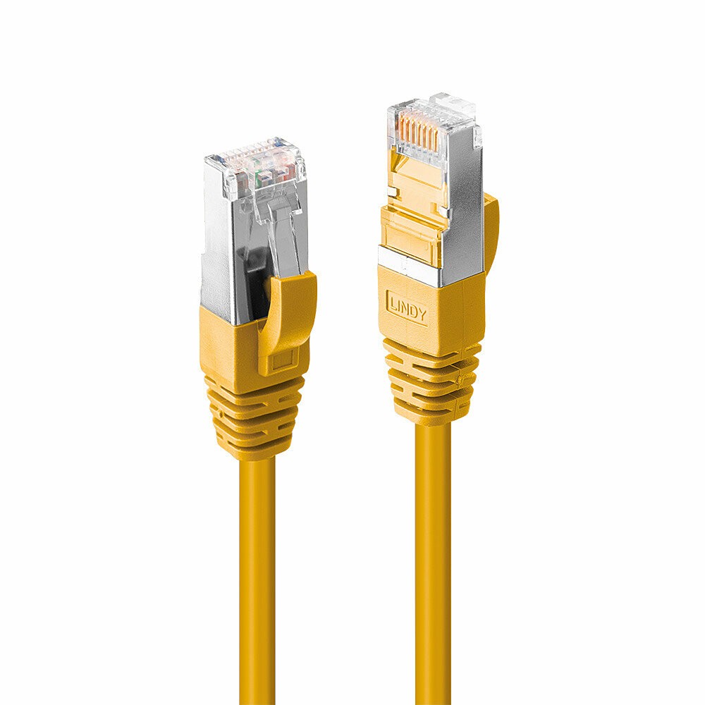 Lindy 47868 networking cable Yellow 10 m Cat6a S/FTP (S-STP) - Lindy